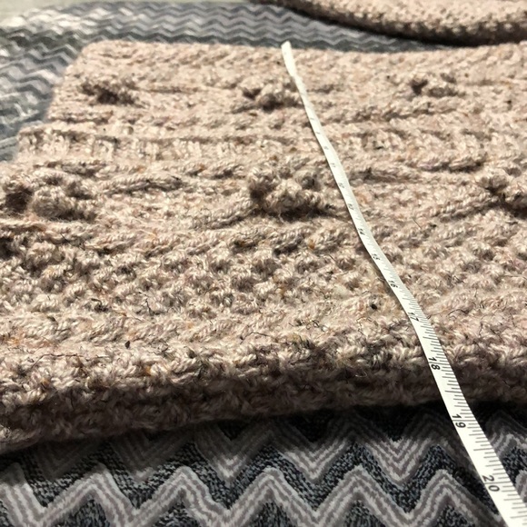 Knit/Crocheted Open Sweater Cardigan - Picture 9 of 14